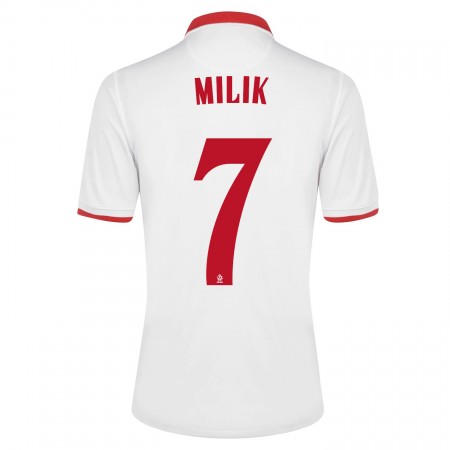 Fußballtrikots Polen Milik 7 EURO 2020 Kurzarm Heimtrikotsatz kaufen